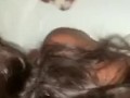 Ebony Stepcousin Loves My White Cock