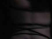 First time being tied with rope getting fucked from behind hard