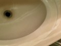 Nasty Milf Pisses In Bathroom Sink Before Bed