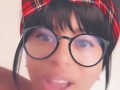 Recording in snapchat while I'm riding my young neigbor's cock