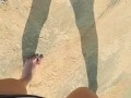 Beach desperation