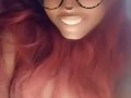 Freaky Sexy Snapchat Goddess Ebony Teen Plays And Teases Her Big Tits Hot Video - Mastermeat1