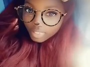 Freaky Sexy Snapchat Goddess Ebony Teen Plays And Teases Her Big Tits Hot Video - Mastermeat1