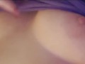 a quick peek at my big natural tits 