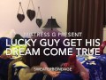 Lucky guy get his dream come true 