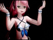 MMD 4k 60Fps Kawakaze - Peek a Boo