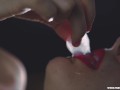 ♥ MarVal - Very Erotic Video With Body Parts Closeup And Ice Cube Playing ♥