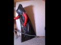Vakuumbett mal an die Wand gestellt und stehend