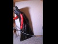 Vakuumbett mal an die Wand gestellt und stehend