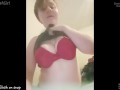 BUSTY big tit camgirl compilation- snapchat breast play ddd boobs