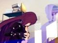Fate/Grand Order — Scáthach(3D HENTAI)