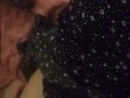 blond masturbates and cum