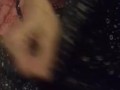 blond masturbates and cum