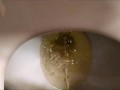 Milf pee in toilet