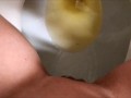 Milf pee in toilet