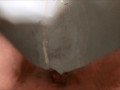 Milf pee in toilet