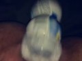 Young slut destroying her own cunt