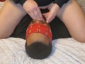 MATURE RED HEAD HAND GAG AND FACESITTING 
