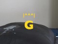 Hitachi Magic Wand vibrating on my taint results in an huge cumshot
