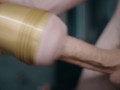 Big veiny white cock fucking fleshlight. Lots of cum!!! 4K