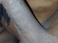 Ebony deep throat Hubby's BBC