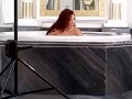 the hot agatha vega while masturbating for the cam