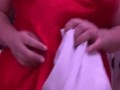 japanese girl stripteases in school girl outfit 