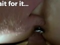 Anal Blooper: Wife’s ass devours butt plug.