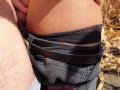 cumming in my panties while work on corn field