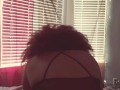 Chubby Sexy Curly Redhead Teen Solo Masturbation