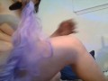 First time using Ponytail Anal Buttplug & double stuffing holes till I cum 