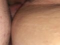 Husband fucks my ass till I squeal then my pussy till he gives a creampie