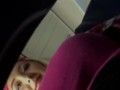 Airplane SLUT!! Public masturbation