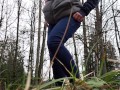 Forest Piss Caught On Camera