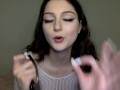 TASTING MY PUSSY + FUCKING MYSELF WITH GSPOT VIBE DILDO--TEEN CAMGIRL CB