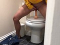 Brother Caught Step Sister Masturbating - Toilet