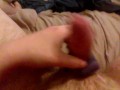 Gagging myself and cumming quickly