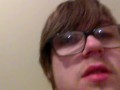 Gagging myself and cumming quickly