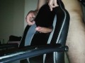 Horny 18y/o Virgin Fucks Gaming Chair. BEST CUMSHOT YET!