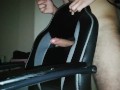 Horny 18y/o Virgin Fucks Gaming Chair. BEST CUMSHOT YET!