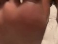 Ebony girl feet ignore pov 