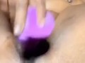 Ebony Slut Creates Waterfall 