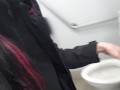 Late NIGHT PiSS In Gas Station Sink
