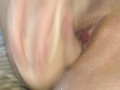 Fan of Harry Potter squirts from a dildo several times