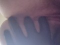 BBW solo anal fingering and buttplug