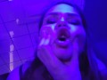 Girl Blowjob in Nightclub Toilet - Pick Up