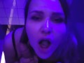 Girl Blowjob in Nightclub Toilet - Pick Up