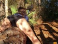 Creampied on the Side (4K Public Nature Sex)