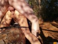Creampied on the Side (4K Public Nature Sex)