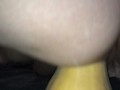 huge vegetable stretching training and juicy gape